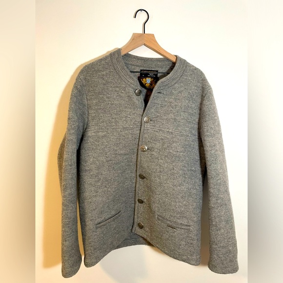 GEIGER tyrol Jackets & Blazers - Vintage Geiger Tyrol Size 52 Pure New Wool Gray Jacket Made in Austria EUC